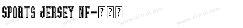 Sports Jersey NF字体转换